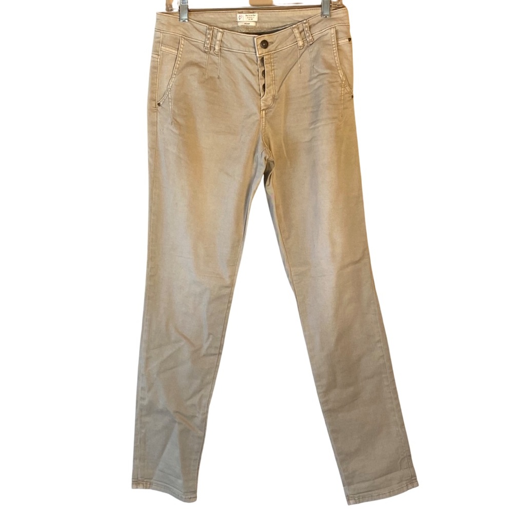 Esprit Size 6 button down khaki chinos, NWOT